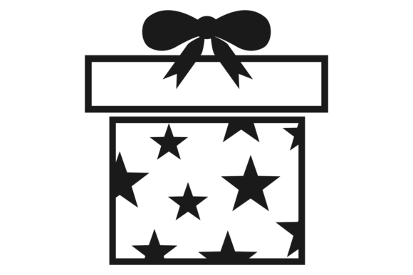 Download Giftbox in Star Wrapping Paper. Present - Giftbox Collection