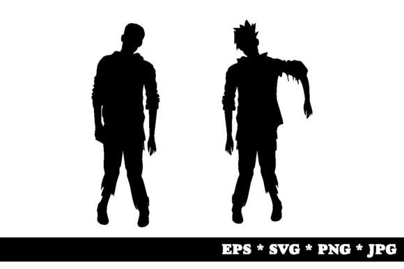 Download Zombie Silhouettes. - Zombie silhouettes Collection