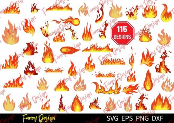 Download Fire Flames Svg, Flame Svg, Fire Clipart - Flames Collection