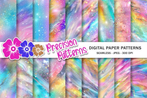 Download Pastel Rainbow Holographic Backgrounds - Holographic background Collection